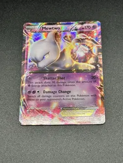 Mewtwo EX XY107 Black Star Promo Ultra Rare Holo - NM/LP - 2016 - Pokemon TCG - Image 2
