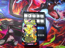 VERY HEAVY! GOD PACKUUU 22.58g Ascended Heroes Pokemon TCG Booster (SEALED) - Image 1