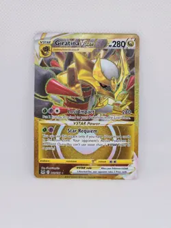 Pokemon TCG Giratina VSTAR (Secret) 212/196 Swsh11: Lost Origin Holo NM/M - Image 1