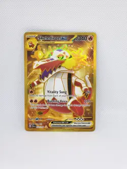 Skeledirge ex 272/193 Pokemon TCG Scarlet & Violet Paldea Evolved Hyper Rare NM - Image 1