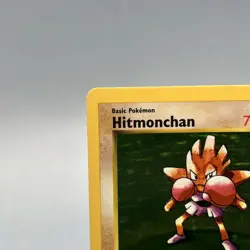 Hitmonchan 7/102 - Base Set (Shadowless) - Holo Rare - Pokemon TCG - Image 3