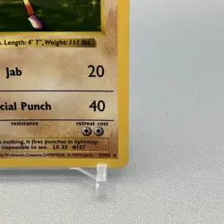 Hitmonchan 7/102 - Base Set (Shadowless) - Holo Rare - Pokemon TCG - Image 5