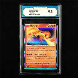 TQG 9.5 MINT+ 2023 Pokemon JPN Moltres 146/165 R - Image 1