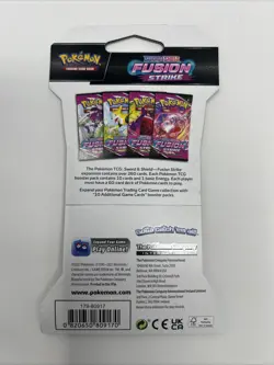 Pokemon TCG Sword & Shield Fusion Strike Sleeved Booster Pack - Lot of 6 - Image 3