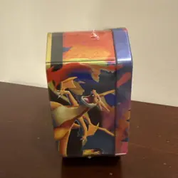 Pokemon Mega Charizard ex Factory Sealed Tin Box - Charizard X - 4 Booster Packs - Image 4