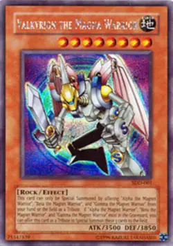 Yugioh! HP Valkyrion the Magna Warrior - SDD-001 - Secret Rare - Limited Edition - Image 1