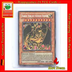 Hamon, Lord of Striking Thunder - Secret Rare YuGiOh! Karte TCG CT03-DE006 /M53 - Image 1