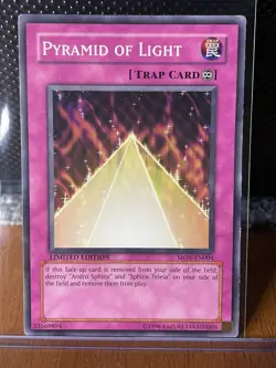 Yugioh! TCG Pyramid of Light MOV-EN004 Limited Edition - MP - Image 1