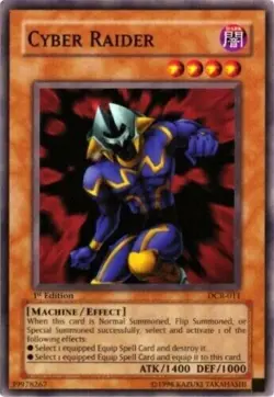 YuGiOh - Cyber Raider - DCR-EN011 - Dark Crisis, UNLIMITED EDITION - NM/M - Image 1