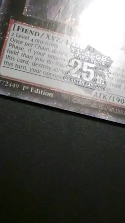 Konami Yu-Gi-Oh! Evilswarm Exciton Knight Quarter Century Secret Rare 1st Ed - Image 2