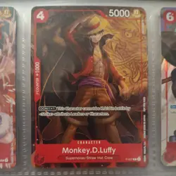 Monkey D. Luffy RARE PROMO ANNIVERSARY ALT ART P-007 ONE PIECE TCG NM - Image 1