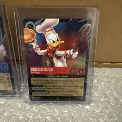 Disney Lorcana Magical Places Epcot 2026 Rapunzel & Donald Duck Promo Set Of 2 - Image 3