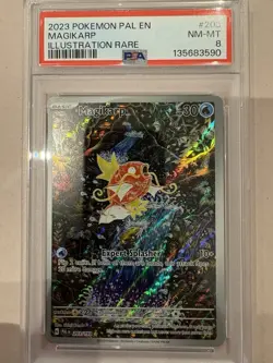 PSA 8 NM-MT Magikarp 2023 Paldea Evolved 203/193 Pokemon Card - Image 1