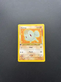 Pokemon Card Neo Destiny 1st Edition Machop 73/105 WOTC - Image 3
