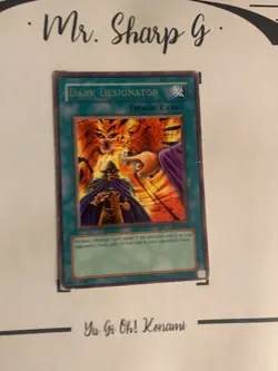 DARK DESIGNATOR - PGD-079 ENGLISH Yu-Gi-Oh! CARD GAME KONAMI RARE - Image 3
