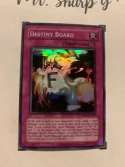 DESTINY BOARD - RP02-EN045 ENGLISH Yu-Gi-Oh! CARD SUPER RARE HOLO KONAMI TCG OCG - Image 4