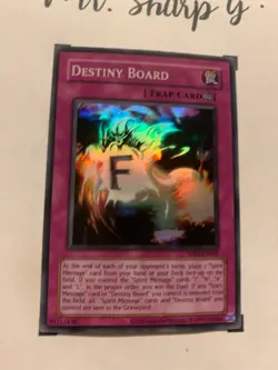 DESTINY BOARD - RP02-EN045 ENGLISH Yu-Gi-Oh! CARD SUPER RARE HOLO KONAMI TCG OCG - Image 5