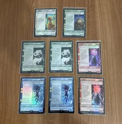 Bulk Foil MTG Final Fantasy Summon Cards - Fenrir- Shiva - Esper Ramuh & More! - Image 1