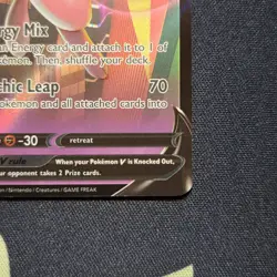 Pokemon TCG Mew v 2025 SWSH08 Fusion Strike Ultra Rare Holo Card 113/264 - Image 5