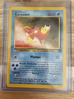 Magikarp 47/82 Team Rocket Uncommon Pokemon Card WOTC Vintage - Image 1