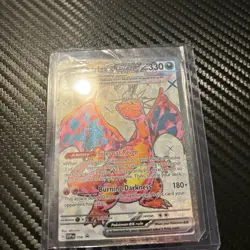 Pokemon Charizard Base Set Holo Rare Card 004/102 Mitsuhiro Arita 120 HP - Image 3