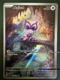 Noibat #169/159 SV09 Journey Together Illustration Rare JTG Pokemon TCG Card - Image 1