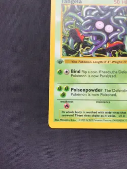 Pokemon Cards: Base Set 1st Edition Common: Tangela 66/102 - Image 5