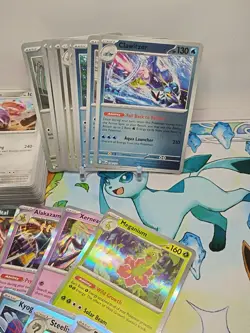 POKEMON MEGA EVOLUTIONS BULK CARD LOT OF 90 NO DUPLICATES 10 HOLO 10 REVERSE NM - Image 4