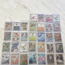 Assorted Pokemon Cards - Mix of full arts, IR’s and shiny’s - Image 1