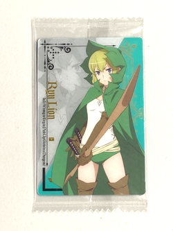 Ryu Lion - 1-08 - DanMachi Wafer Sealed Card Japanese - Image 1