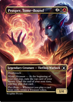 Prosper, Tome-Bound - High Quality Altered Art Custom Cards - Image 1