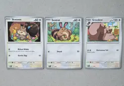 FOOD THEME - 9X cute pokemon cards - Image 1