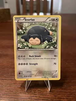 Pokemon Card - Snorlax Kalos Starter Set 26/39 Common LP - Image 2