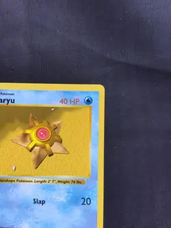 Pokemon Cards: Base Set 1st Edition Common: Staryu 65/102 - Image 3