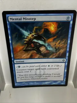 Mental Misstep [New Phyrexia] Magic MTG Cards NM TCG CARD - Image 1