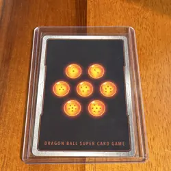 Dragon Ball Super Card Game SSB Vegeta Unbridled Power SCR BT16-147 Foil - Image 2