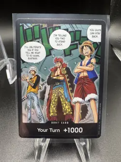DON!! Card (Trafalgar Law, Eustass Kid and Monkey.D.Luffy) (Double Pack Set Vol. - Image 1