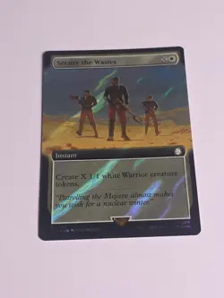 Secure the Wastes (Extended Art) (Surge Foil) Universes Beyond: Fallout Foil - Image 2