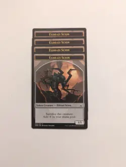 (4) Eldrazi Scion Token (002) *PLAYSET* Oath of the Gatewatch Regular NM MTG - Image 1
