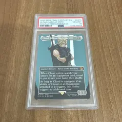 Cloud Midgar Mercenary Borderless 375 PSA 10 GEM MINT MTG Final Fantasy 🇬🇧 - Image 1