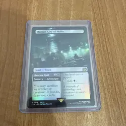 Midgar, City of Mako (FOIL) Final Fantasy Magic (mtg) 0313 - Image 1