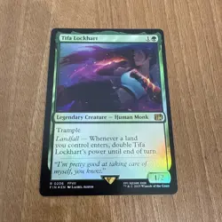 Tifa Lockhart FOIL 0206 MTG Final Fantasy - Pack Fresh - Image 1