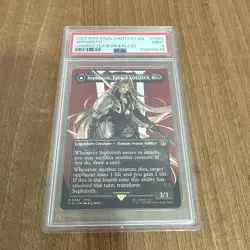 PSA 9 Sephiroth, Fabled SOLDIER (0382) (Borderless) Final Fantasy Non Foil - Image 1
