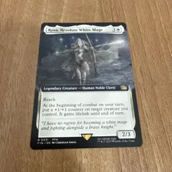 MTG Final Fantasy Rare #0431 Rosa Resolute White Mage - Image 1