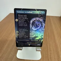 MTG Summon: Leviathan (Borderless) Final Fantasy Foil - Image 1