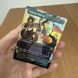 A Realm Reborn Borderless Foil, MTG Single, FIN 0344 Rare NM - Image 1