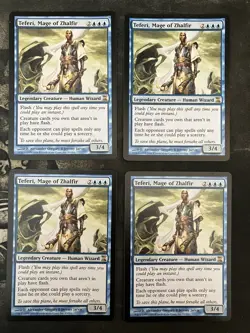 Teferi, Mage of Zhalfir Time Spiral Regular x4 / playset - Image 1