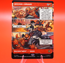 Maximum Carnage | #225 | Rare | Borderless Regular | MTG | Spider-Man - Image 1