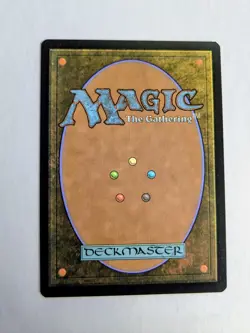 MTG FOIL Thoughtseize SIGNED IN GOLD BY CHUCK LUKACS - Image 2
