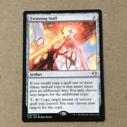 Twinning Staff MTG x1 NM Condition see front and back pics - Image 1